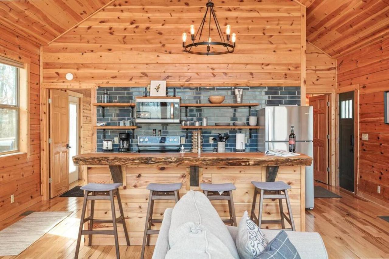 Fern Haven A Modern Take On Hocking Hills Cabins Stella Esterno foto