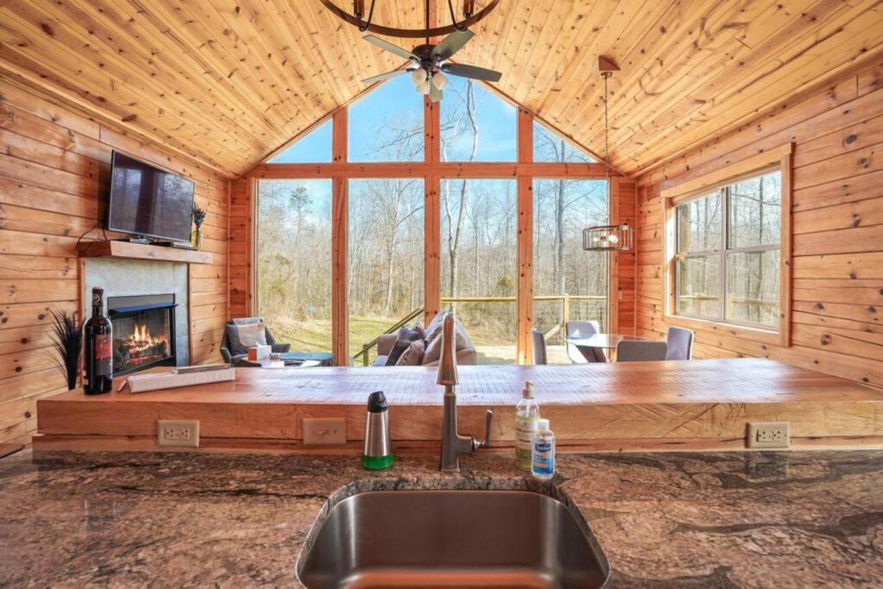 Fern Haven A Modern Take On Hocking Hills Cabins Stella Esterno foto