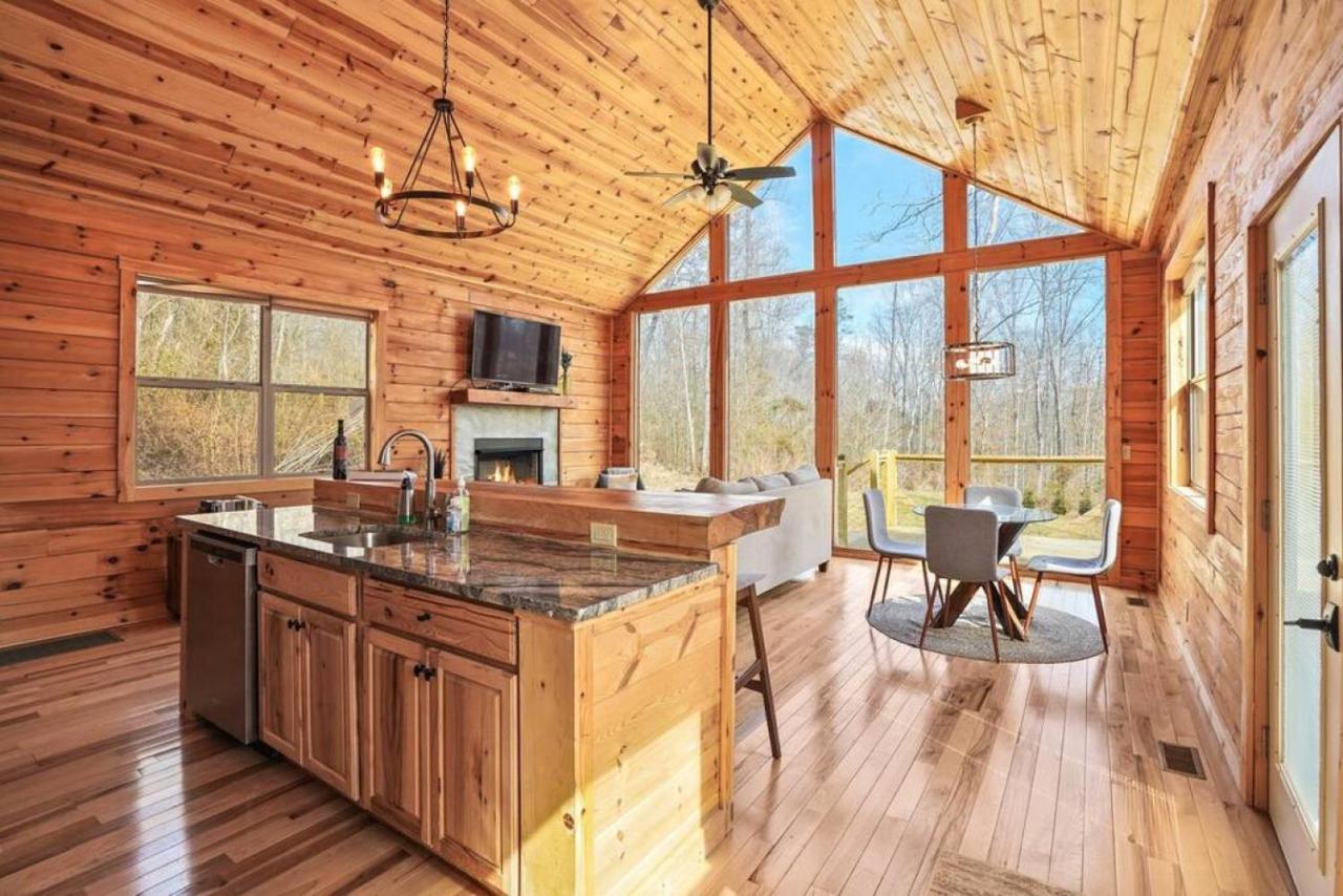 Fern Haven A Modern Take On Hocking Hills Cabins Stella Esterno foto