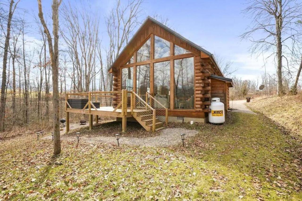 Fern Haven A Modern Take On Hocking Hills Cabins Stella Esterno foto