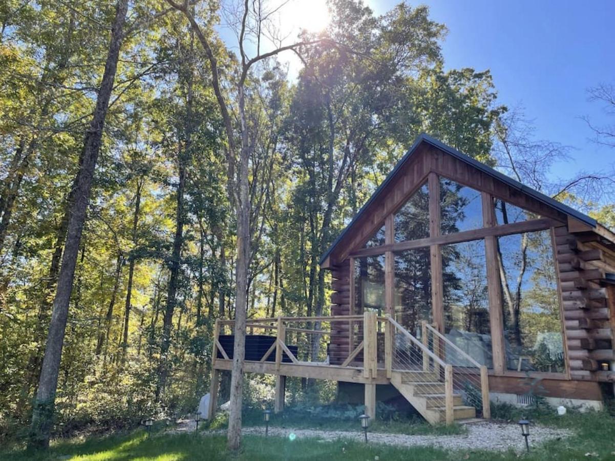 Fern Haven A Modern Take On Hocking Hills Cabins Stella Esterno foto