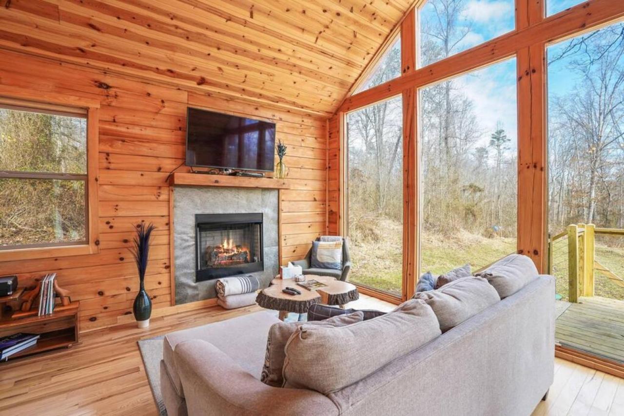 Fern Haven A Modern Take On Hocking Hills Cabins Stella Esterno foto
