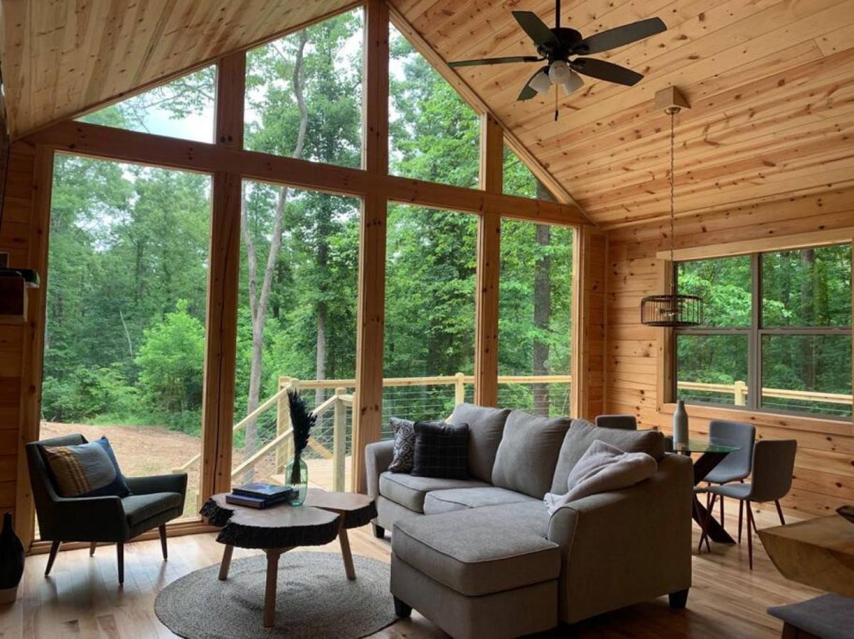 Fern Haven A Modern Take On Hocking Hills Cabins Stella Esterno foto