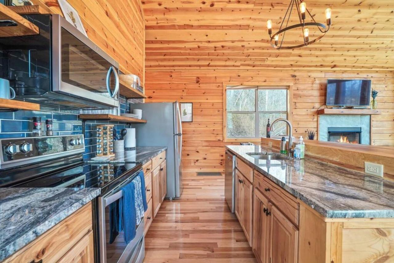 Fern Haven A Modern Take On Hocking Hills Cabins Stella Esterno foto
