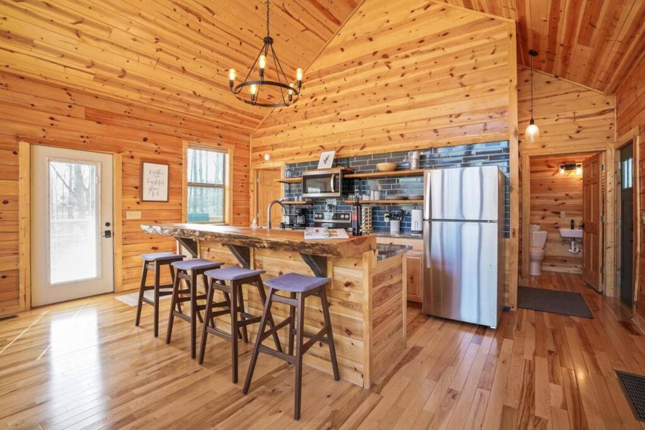 Fern Haven A Modern Take On Hocking Hills Cabins Stella Esterno foto