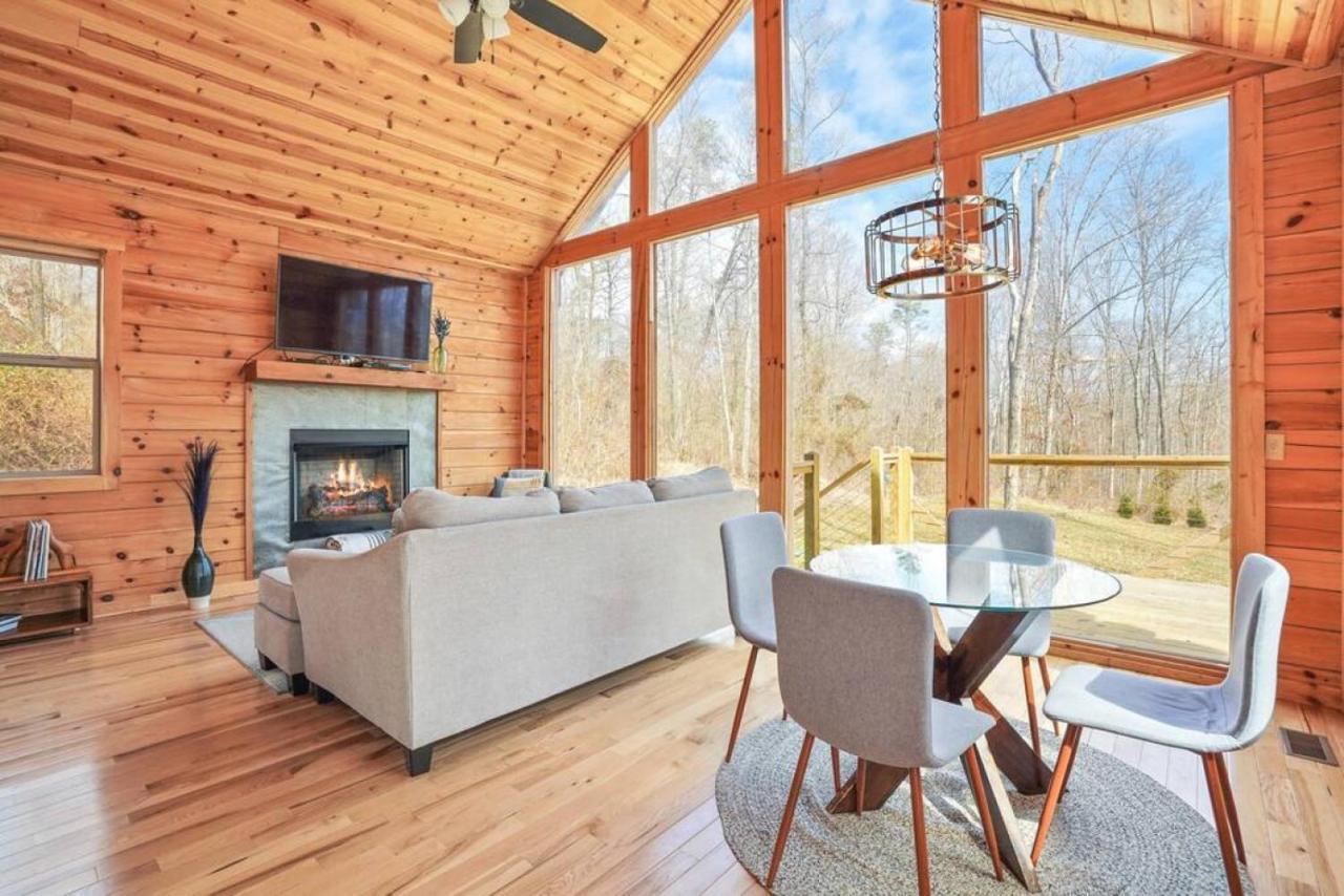 Fern Haven A Modern Take On Hocking Hills Cabins Stella Esterno foto