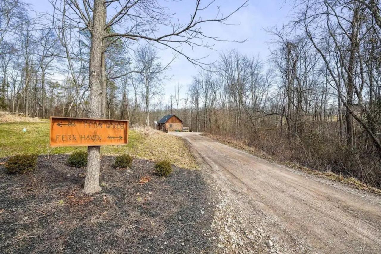 Fern Haven A Modern Take On Hocking Hills Cabins Stella Esterno foto